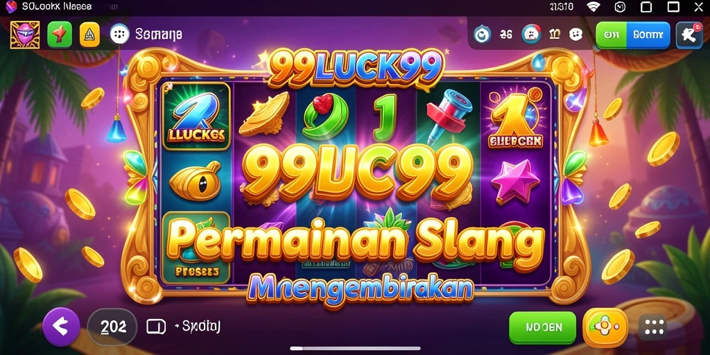 Screenshot gameplay Slot 99LUCK99 menampilkan suasana permainan yang menarik.