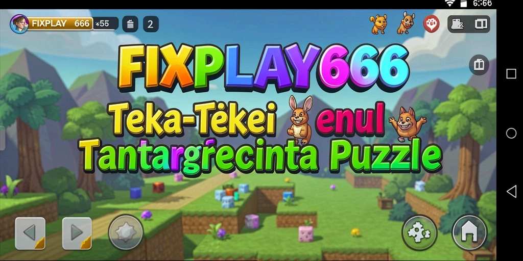 Screenshot FIXPLAY666 menampilkan gameplay Puzzle yang mendebarkan.