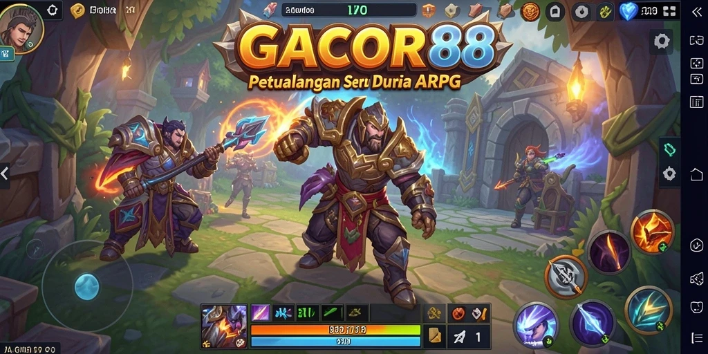 Tampilan seru dari aksi pertarungan dalam GACOR88.