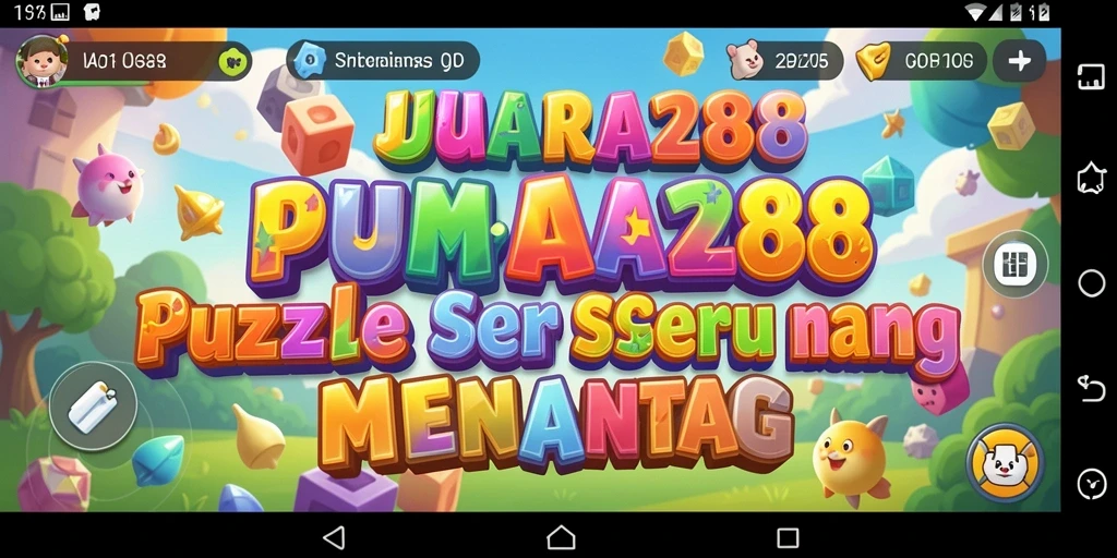 Tampilan gameplay JUARA288 dengan berbagai puzzle menantang.