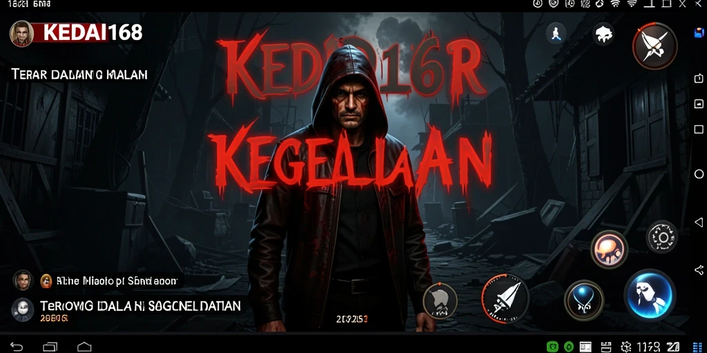 Gameplay mencekam di KEDAI168 dengan banyak kejutan horor.