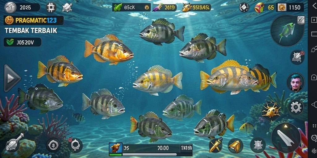 Tampilan gameplay PRAGMATIC123 yang menarik dan penuh aksi Tembak Ikan.