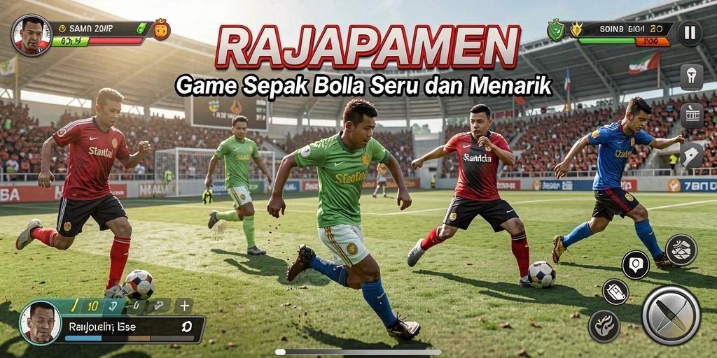 Tampilan gameplay <strong>RAJAPAMEN</strong> yang seru dan mendebarkan.