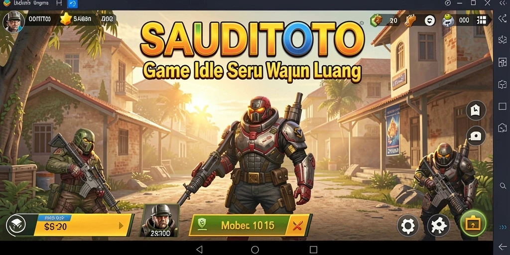 Tampilan menarik dari gameplay SAUDITOTO dengan elemen Idle.