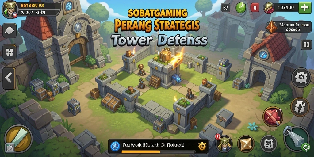 Tampilan gameplay menegangkan dalam SOBATGAMING, siap hadapi musuh.